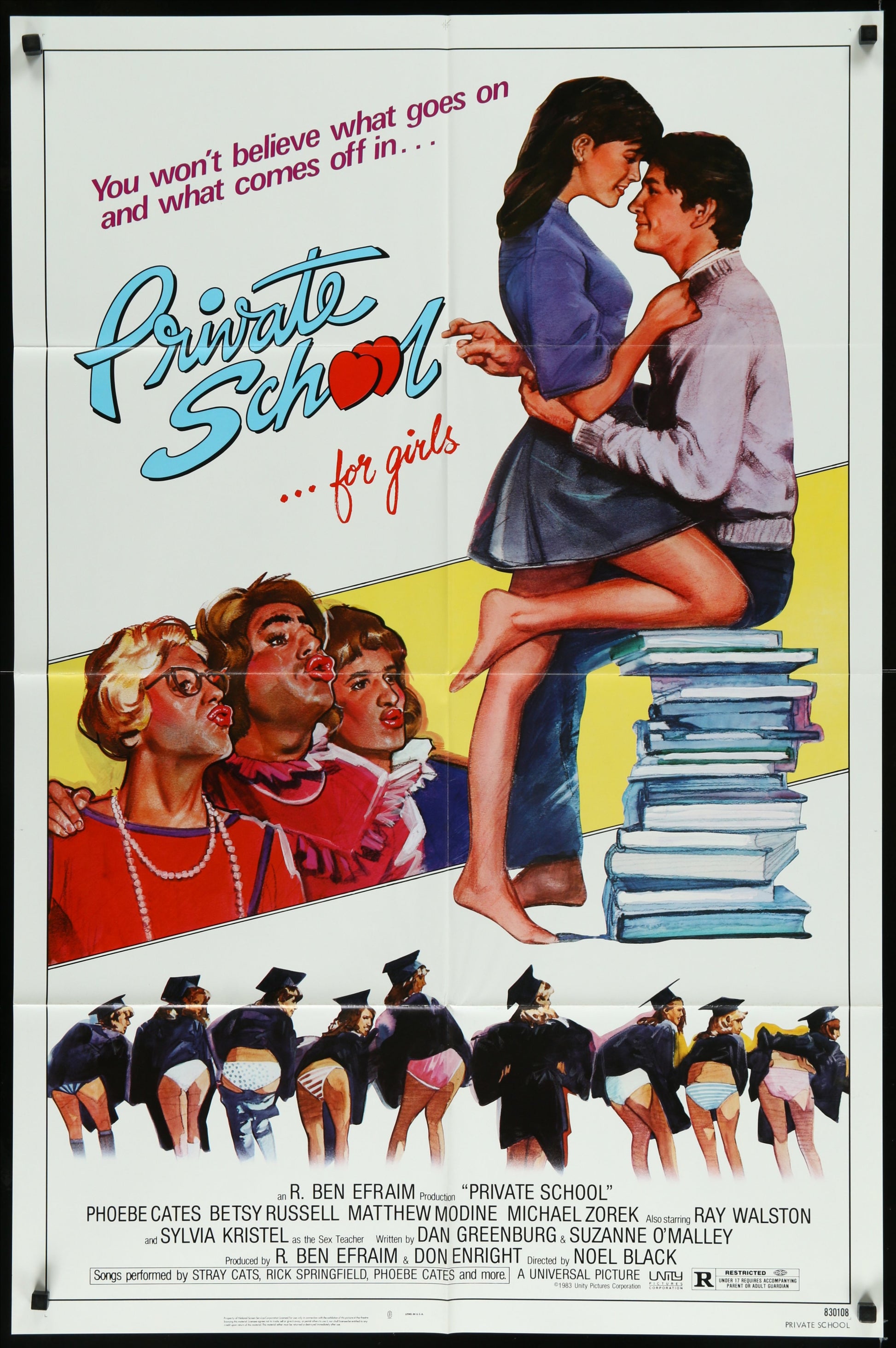 Private School (1983) Original US One Sheet Movie Poster