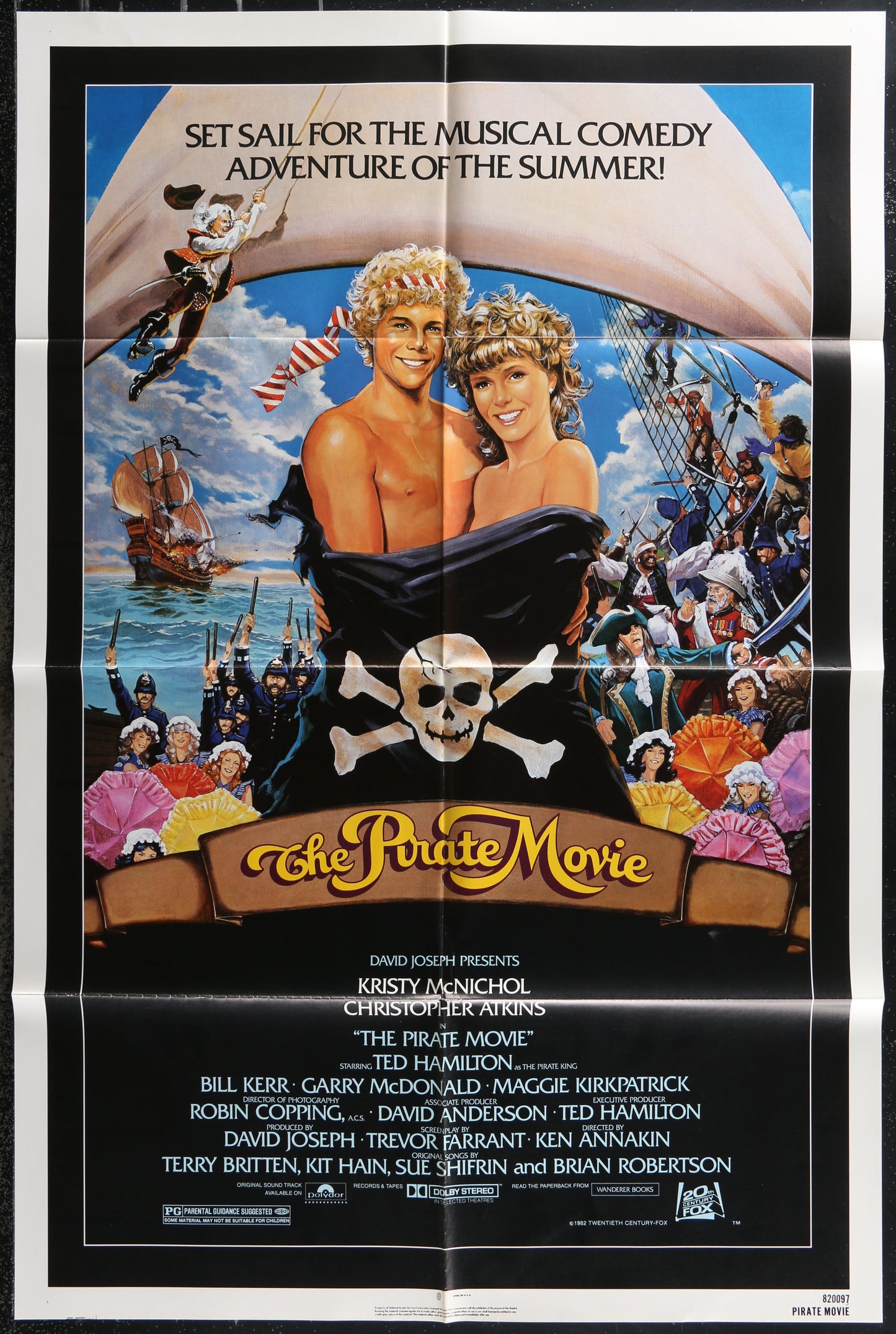 The Pirate Movie (1982) Original US One Sheet Movie Poster