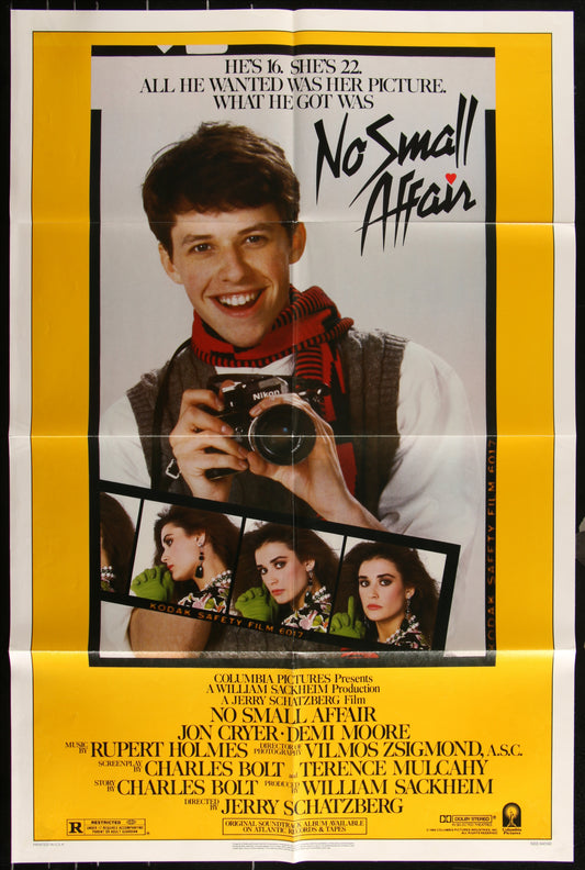 No Small Affair (1984) Original US One Sheet Movie Poster