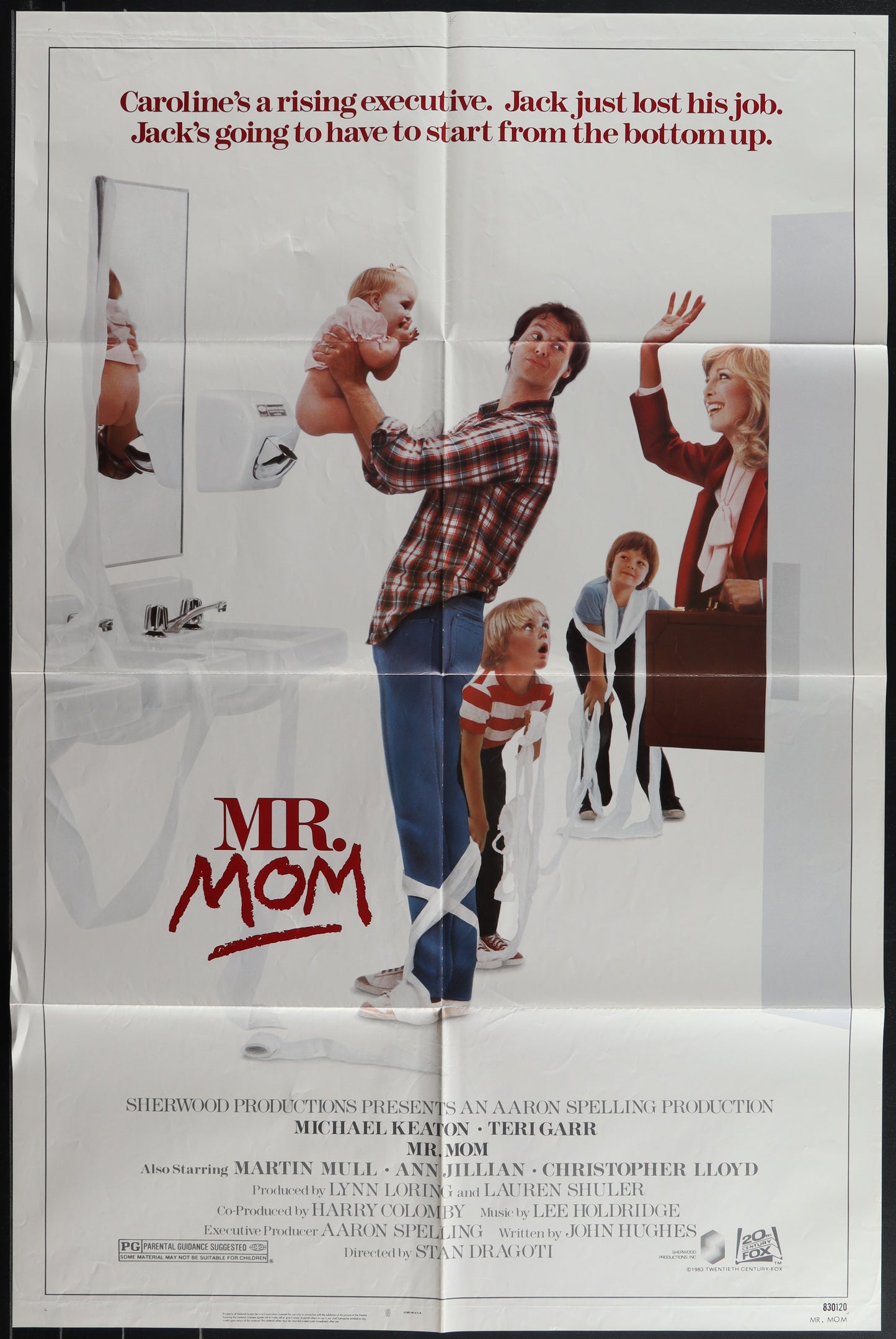 Mr. Mom (1983) Original US One Sheet Movie Poster