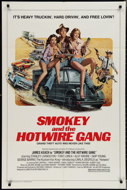 Smokey And The Hotwire Gang (1979) Original US One Sheet Movie Poster