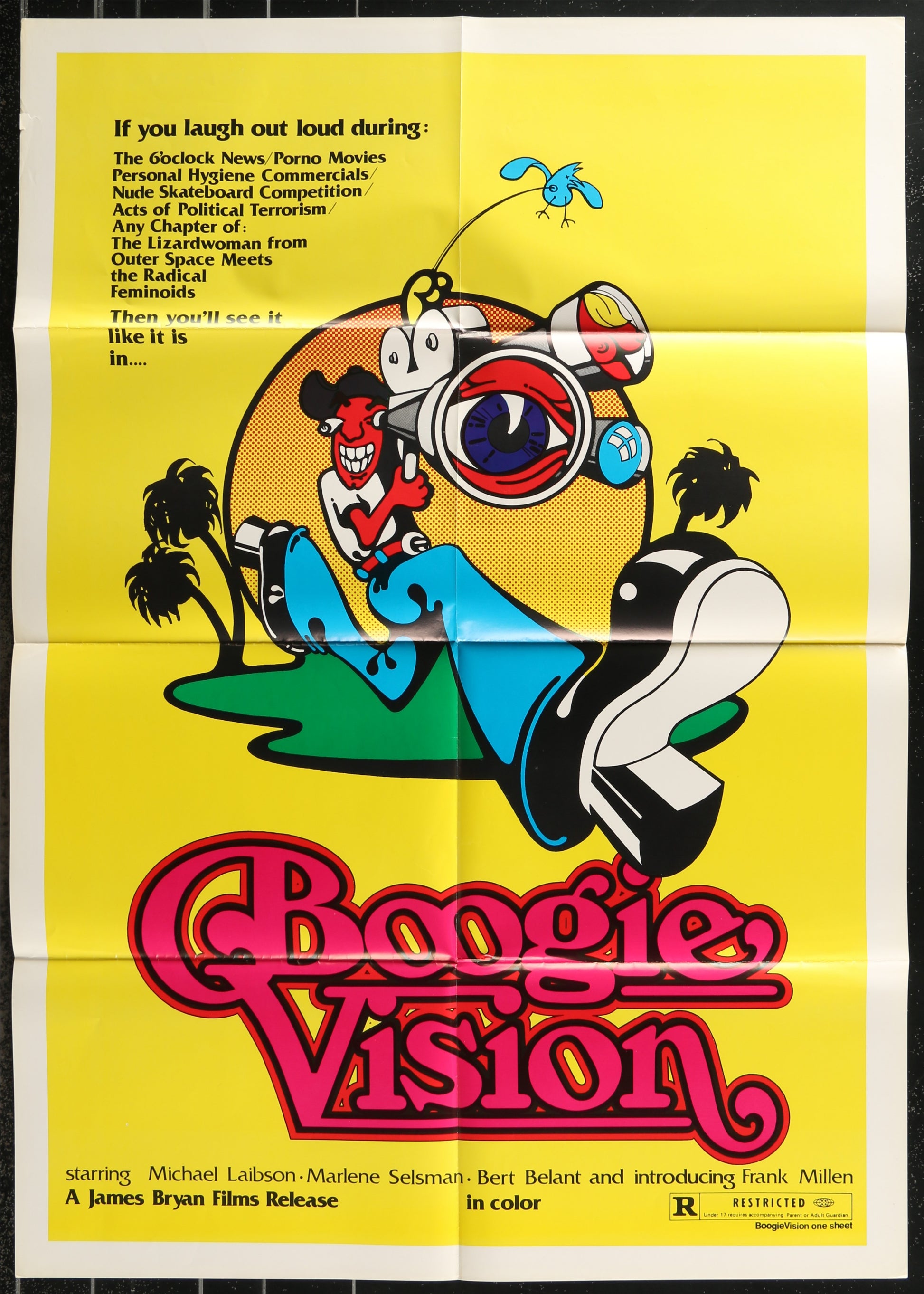 Boogie Vision (1977) Original US One Sheet Movie Poster