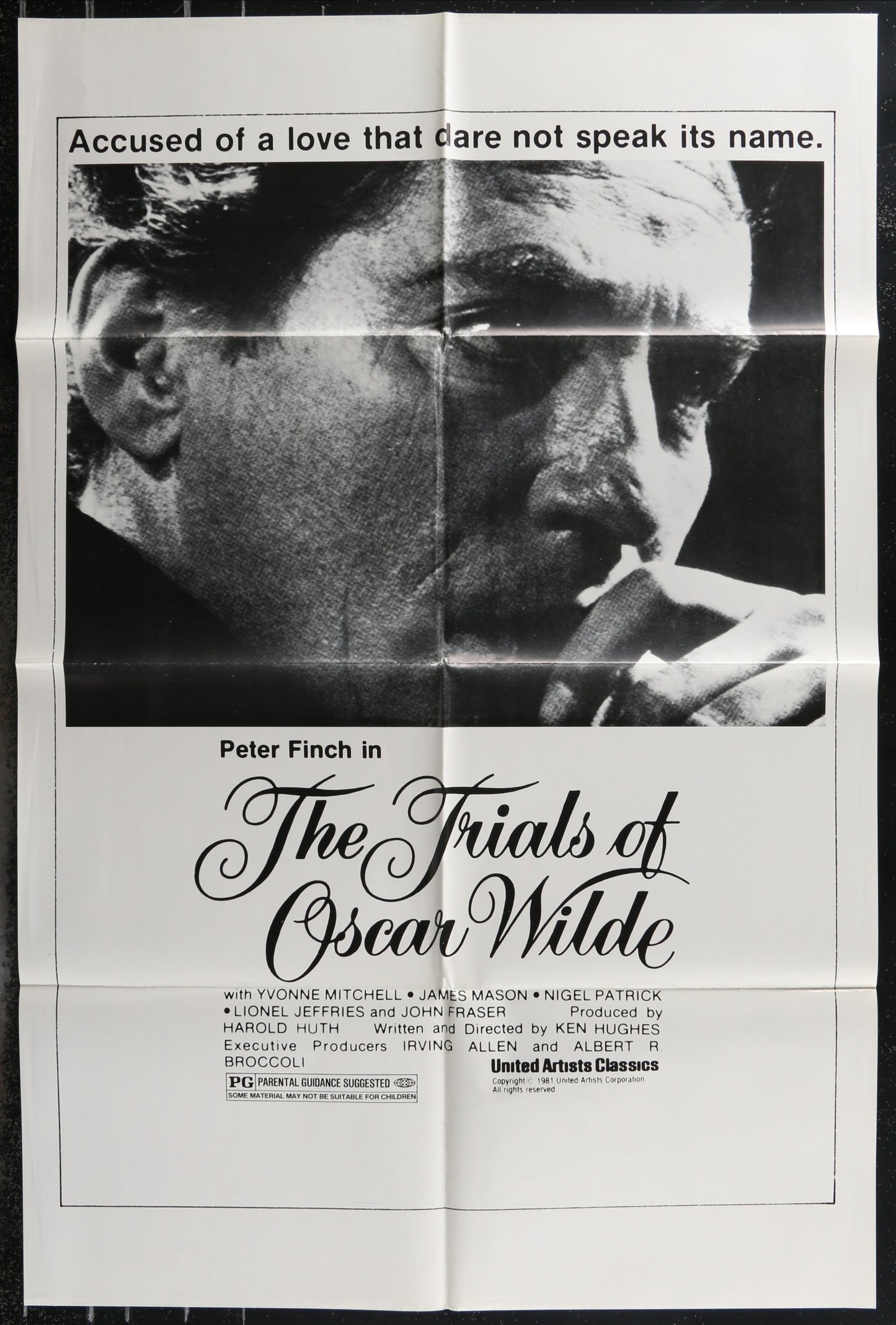 The Trials Of Oscar Wilde (1981 RR) Original US One Sheet Movie Poster