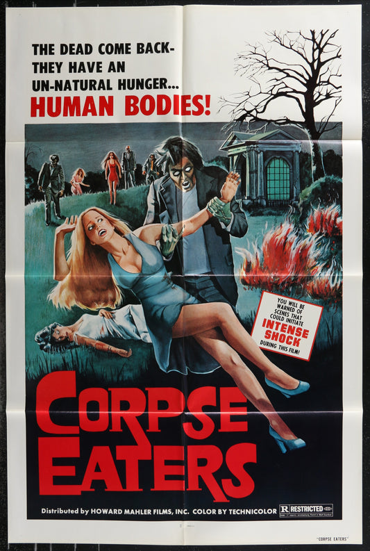 Corpse Eaters (1974) Original US One Sheet Movie Poster