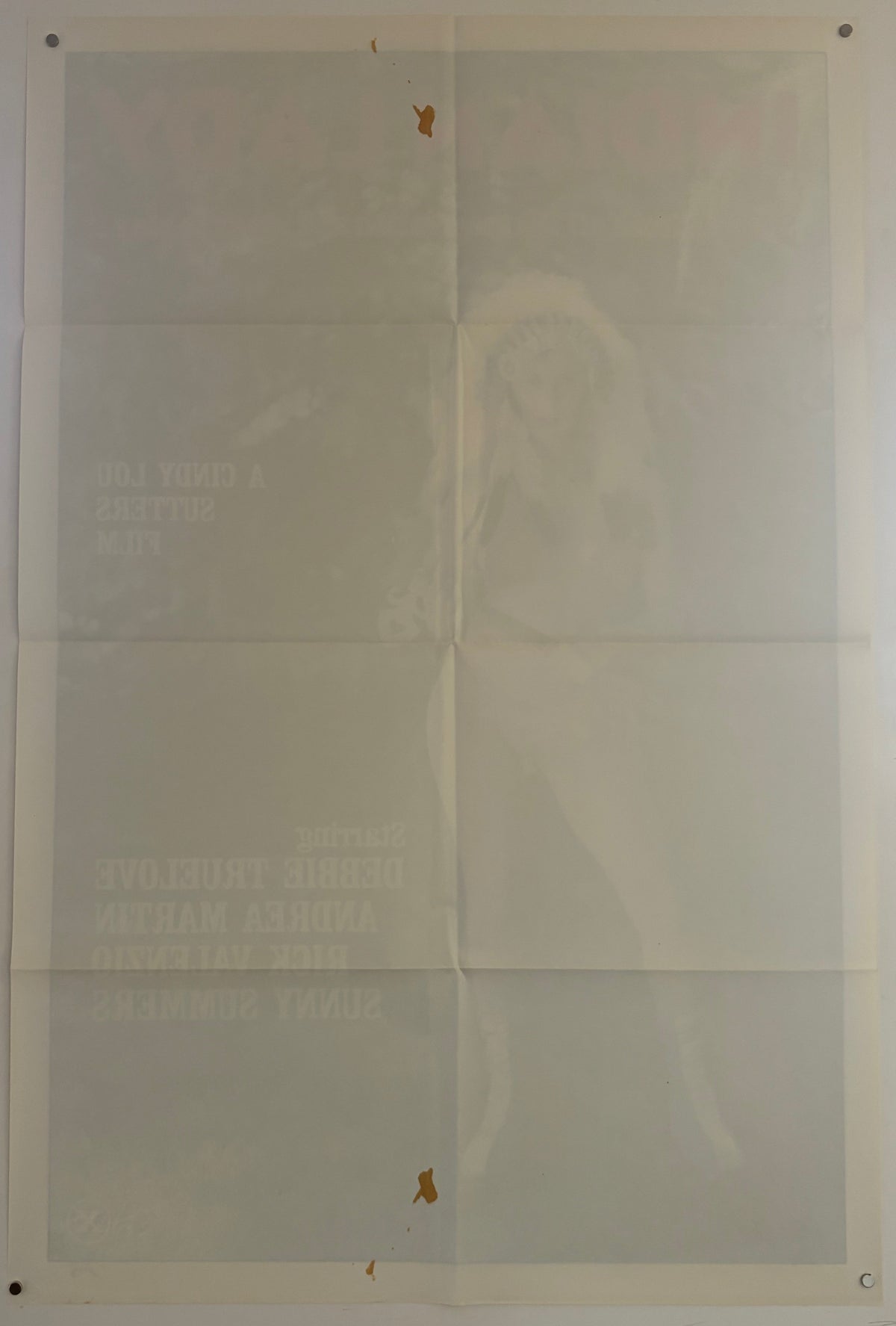 Indian Lady (1981) Original US One Sheet Movie Poster