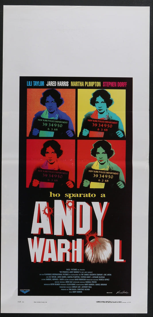 I Shot Andy Warhol (1996) Original Italian Locandina Movie Poster