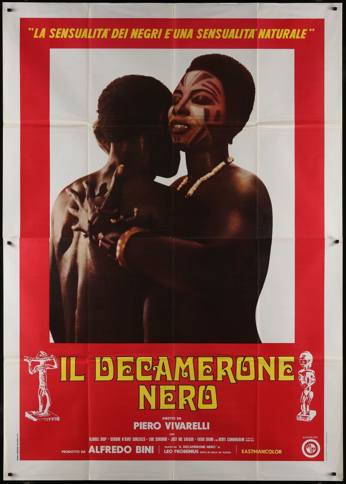 Il Decamerone Nero (1972) Original Italian 4-Fogli Movie Poster