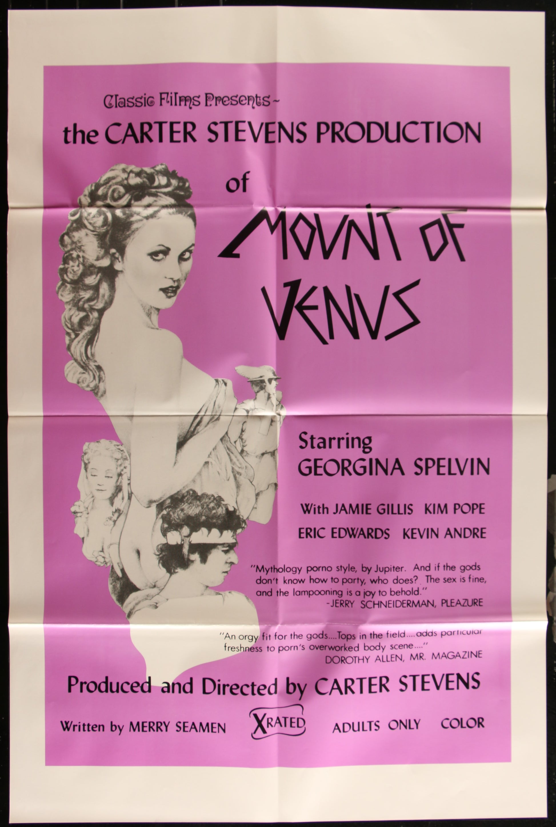 Mount Of Venus (1975) Original US One Sheet Movie Poster