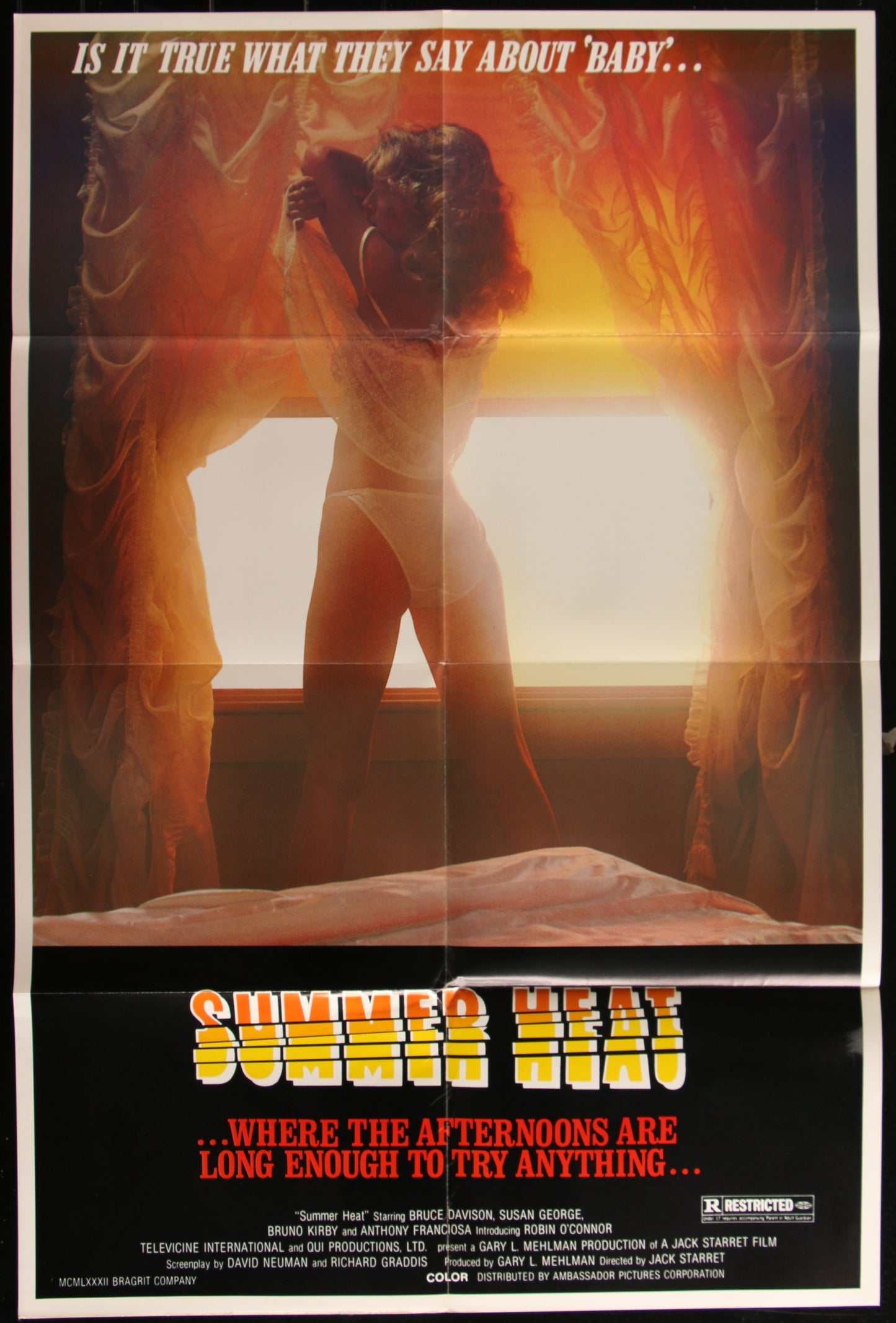 Summer Heat (1982) Original US One Sheet Movie Poster