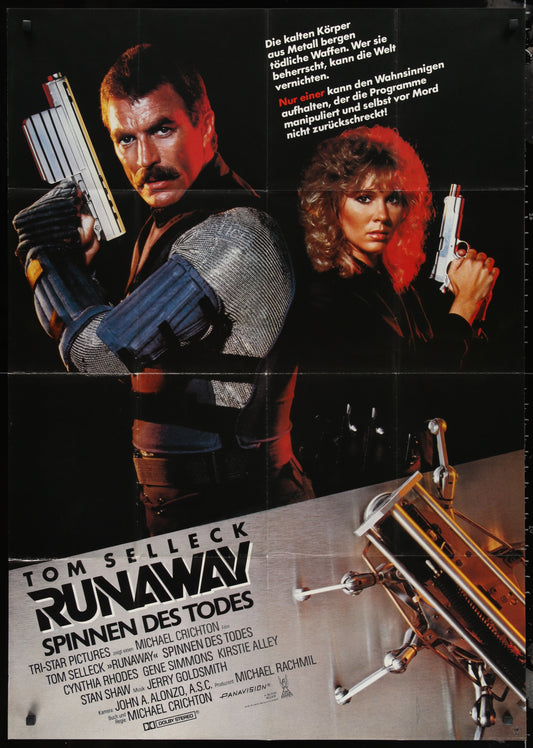 Runaway (1984) Original German A0 Movie Poster