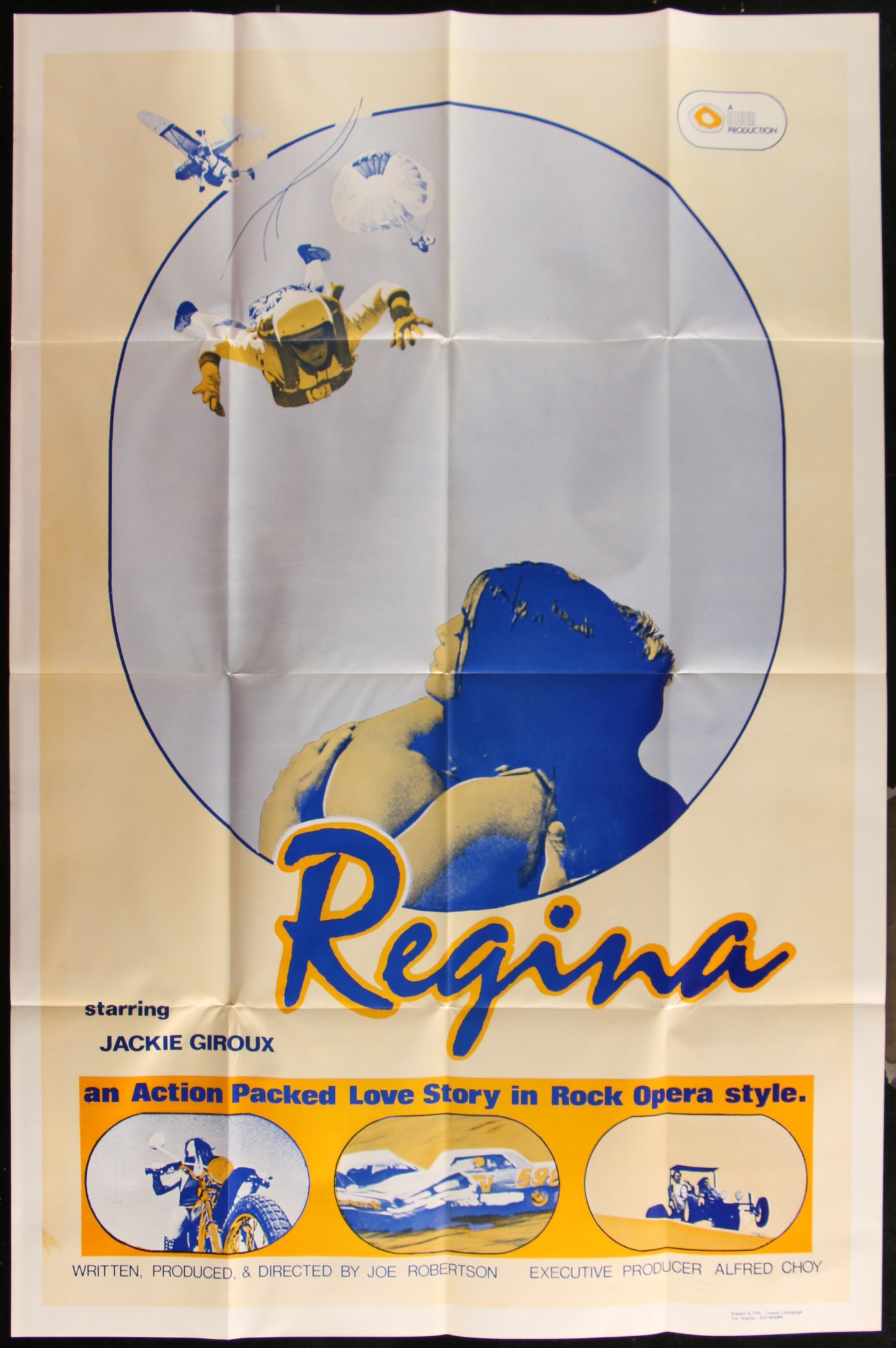 Regina (1975) Original US One Sheet Movie Poster