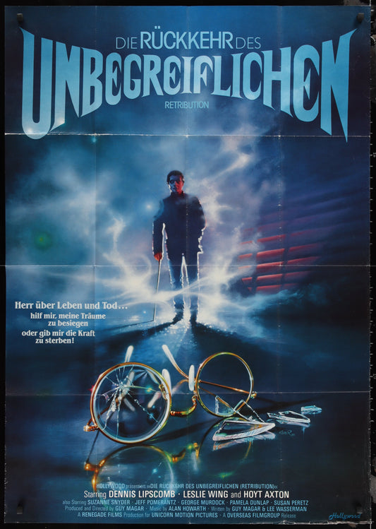 Retribution (1988) Original German A0 Movie Poster