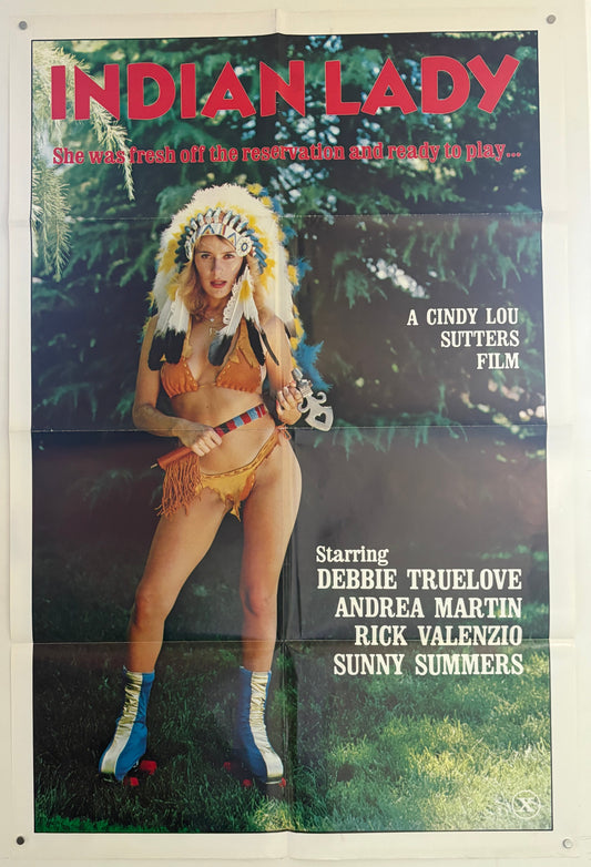 Indian Lady (1981) Original US One Sheet Movie Poster