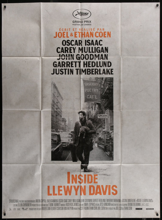 Inside Llewyn Davis (2013) Original French Grande Movie Poster 116 x 157 cm