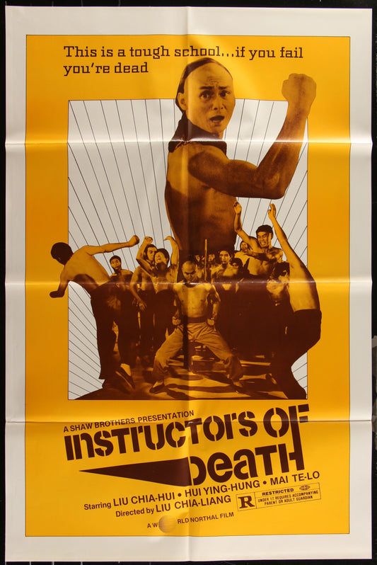 Instructor Of Death (1982) Original US One Sheet Movie Poster