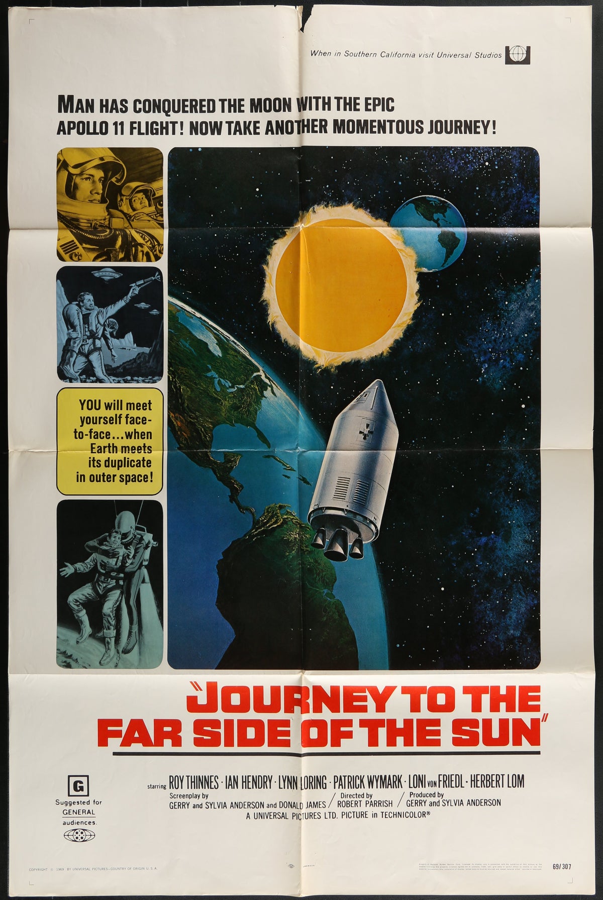 Journey to the Far Side of the Sun (1969) Original US One Sheet Poster