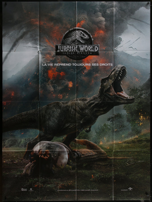 Jurassic World: Fallen Kingdom (2018) Original French Grande Teaser Movie Poster 117 x 157 cm