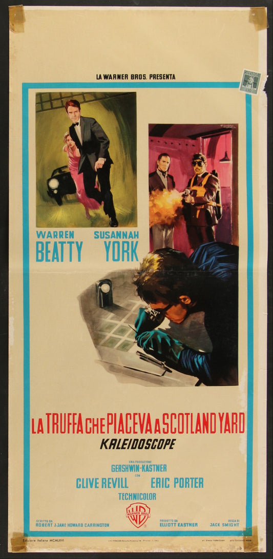 Kaleidoscope (1966) Original Italian Locandina Movie Poster