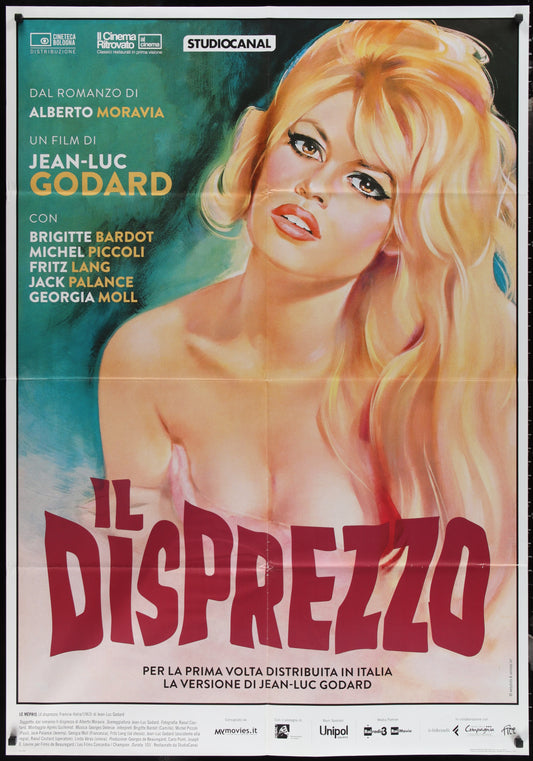 Le Mepris (2017 RR) Original Italian One Panel Movie Poster