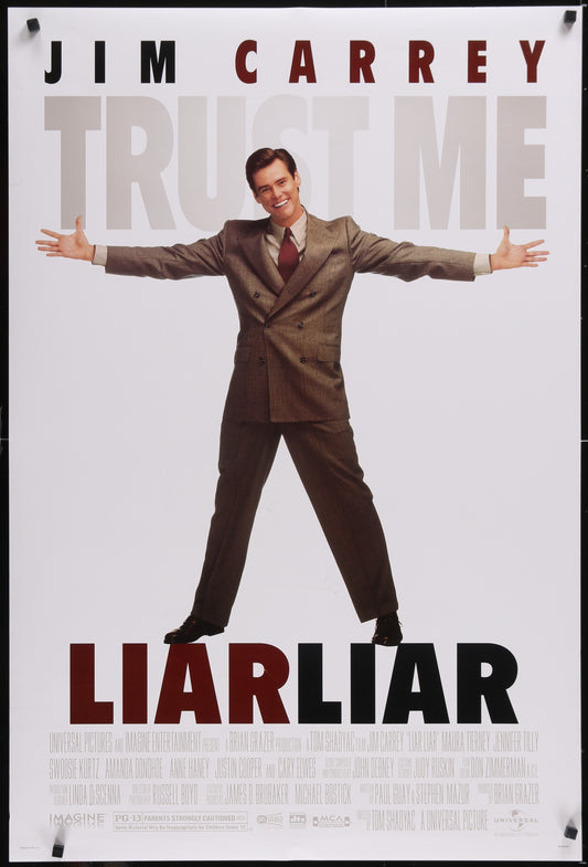 Liar Liar (1997) Original US One Sheet Movie Poster 27 x 40