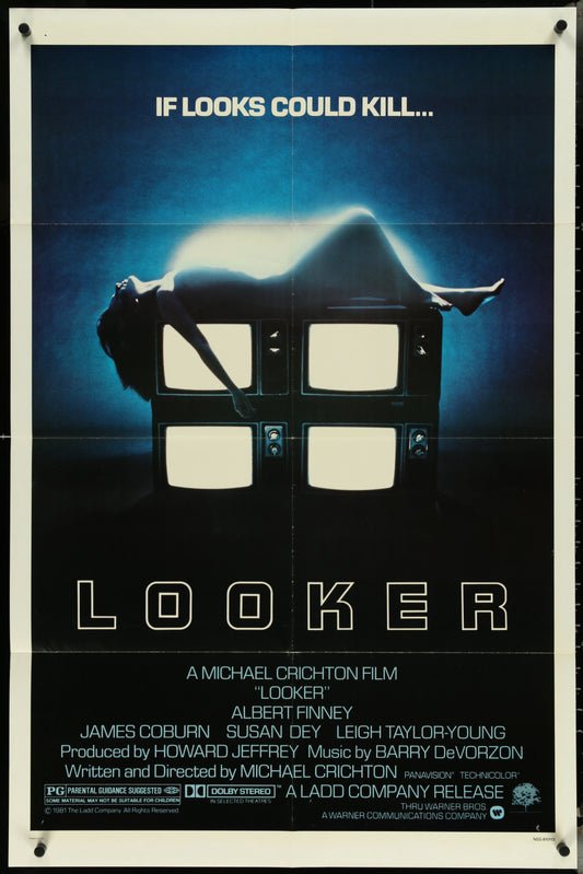 Looker (1981) Original US One Sheet Cinema Poster