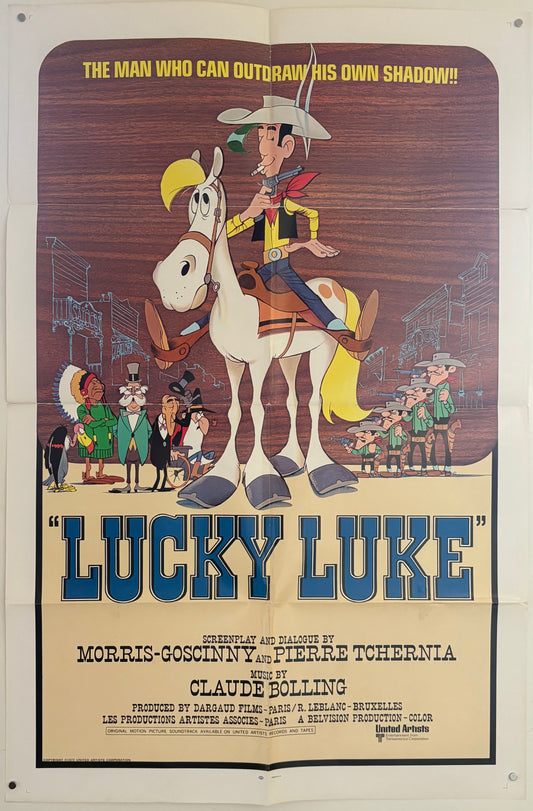 Lucky Luke (1971) Original US One Sheet Movie Poster