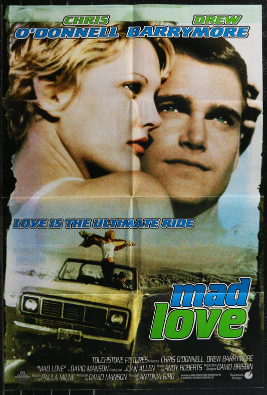 Mad Love (1995) Original US One Sheet Double-Sided Movie Poster 27 x 40