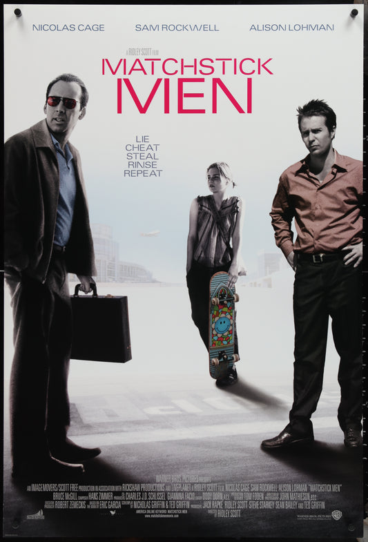Matchstick Men (2003) Original US One Sheet Movie Poster