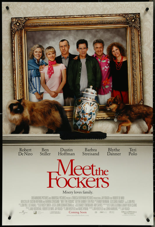 Meet the Fockers (2004) Original US One Sheet Movie Poster 27x40