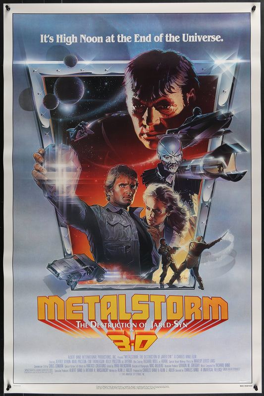 Metalstorm (1983) Original US One Sheet Movie Poster