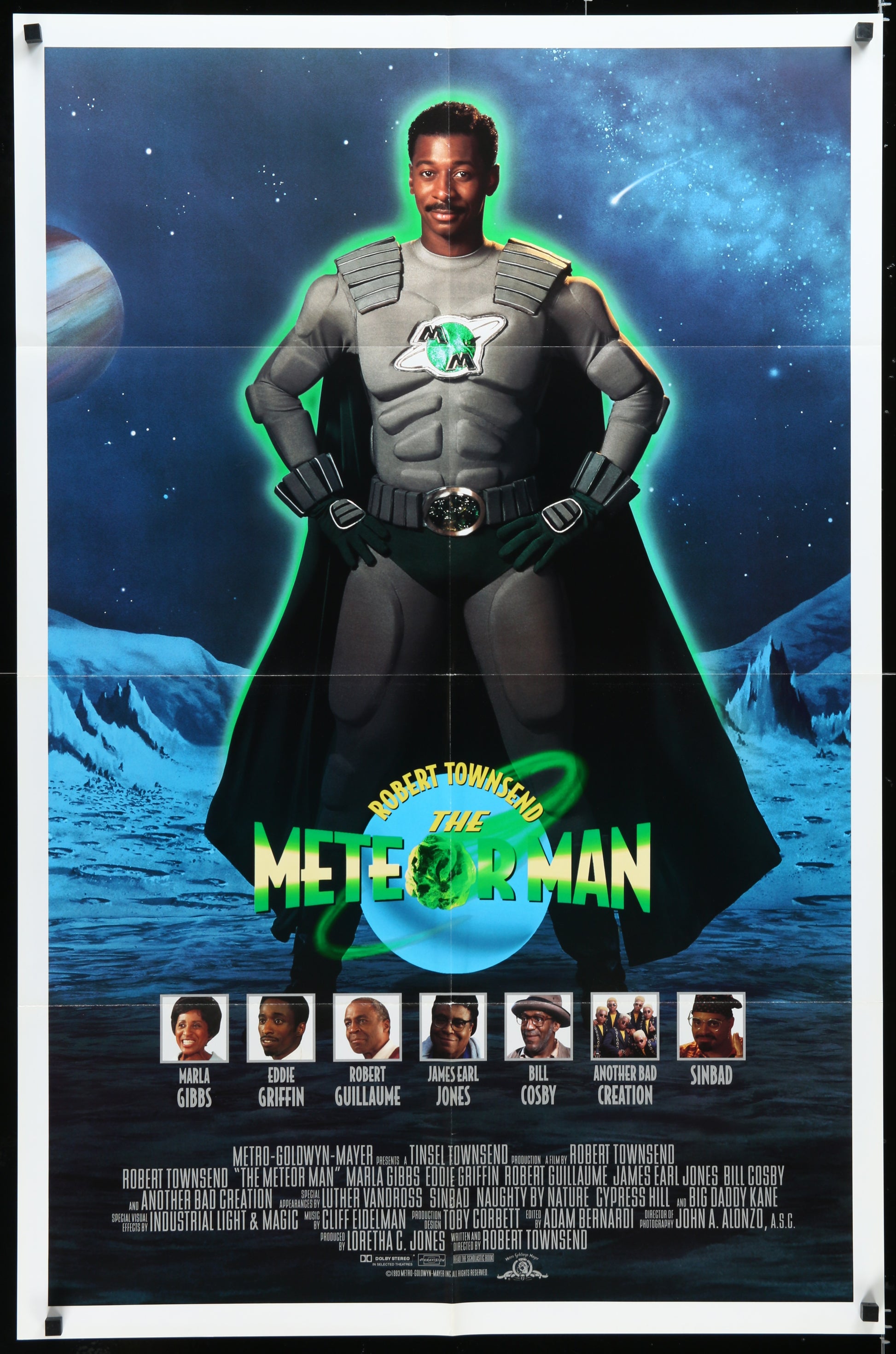 Meteor Man (1993) Original US One Sheet Movie Poster