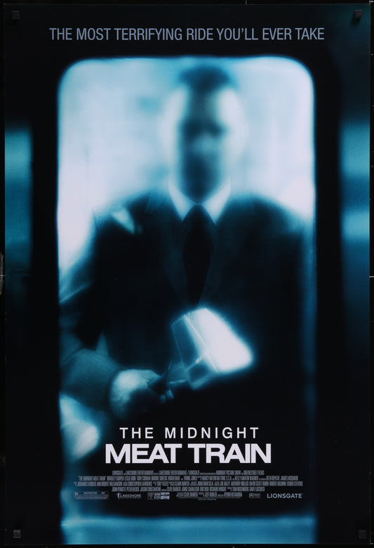 Midnight Meat Train (2008) Original US One Sheet Single-Sided Movie Poster 27 x 40