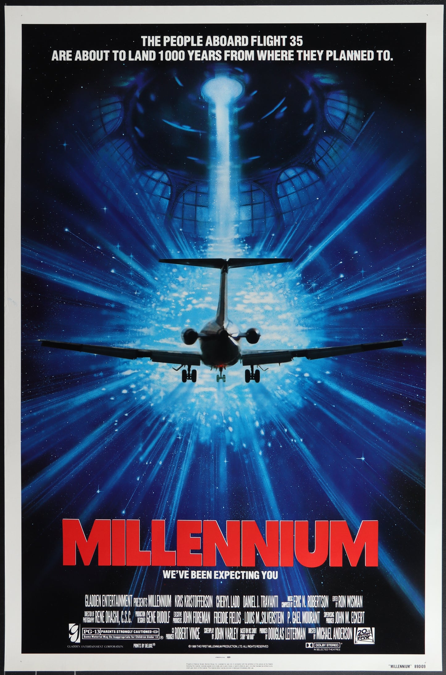 Millennium (1989) Original US One Sheet Movie Poster