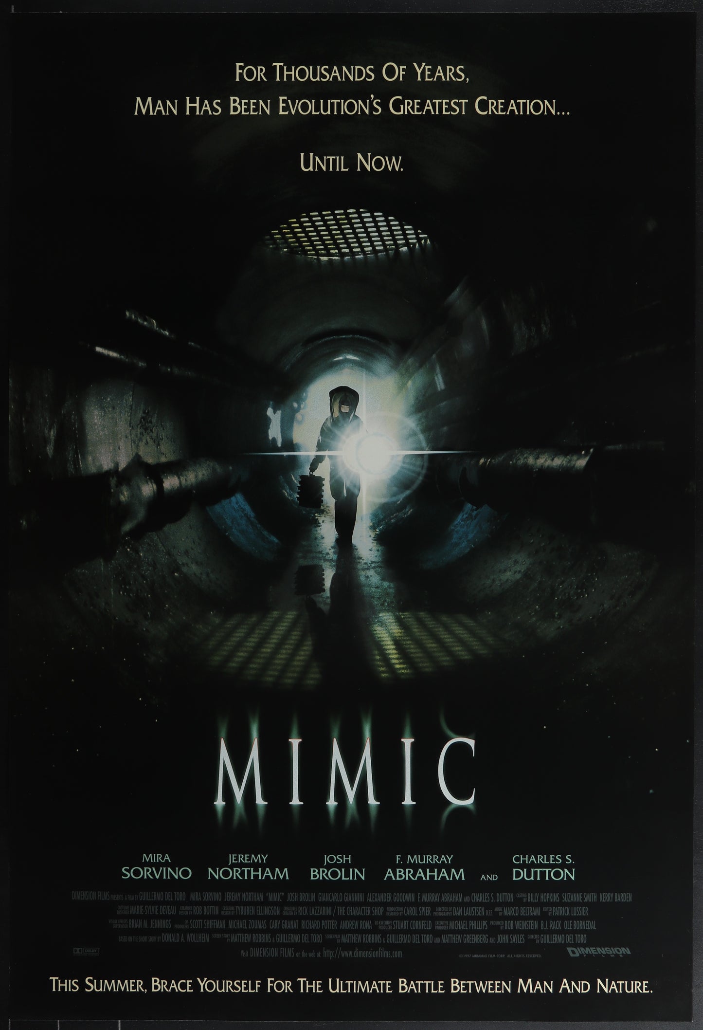 Mimic (1997) Original US One Sheet Movie Poster