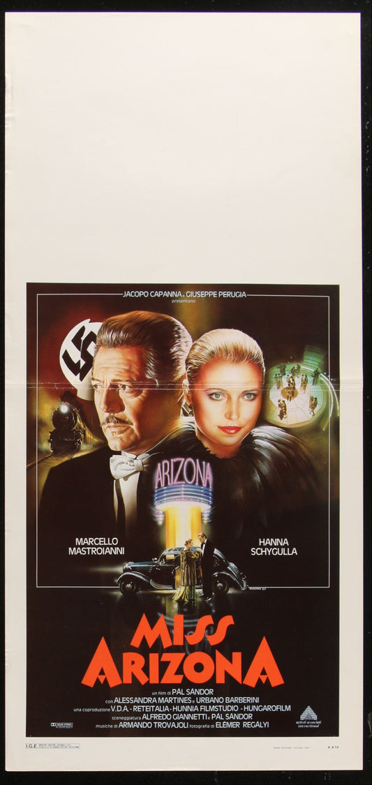 Miss Arizona (1987) Original Italian Locandina Movie Poster 34 x 70 cm