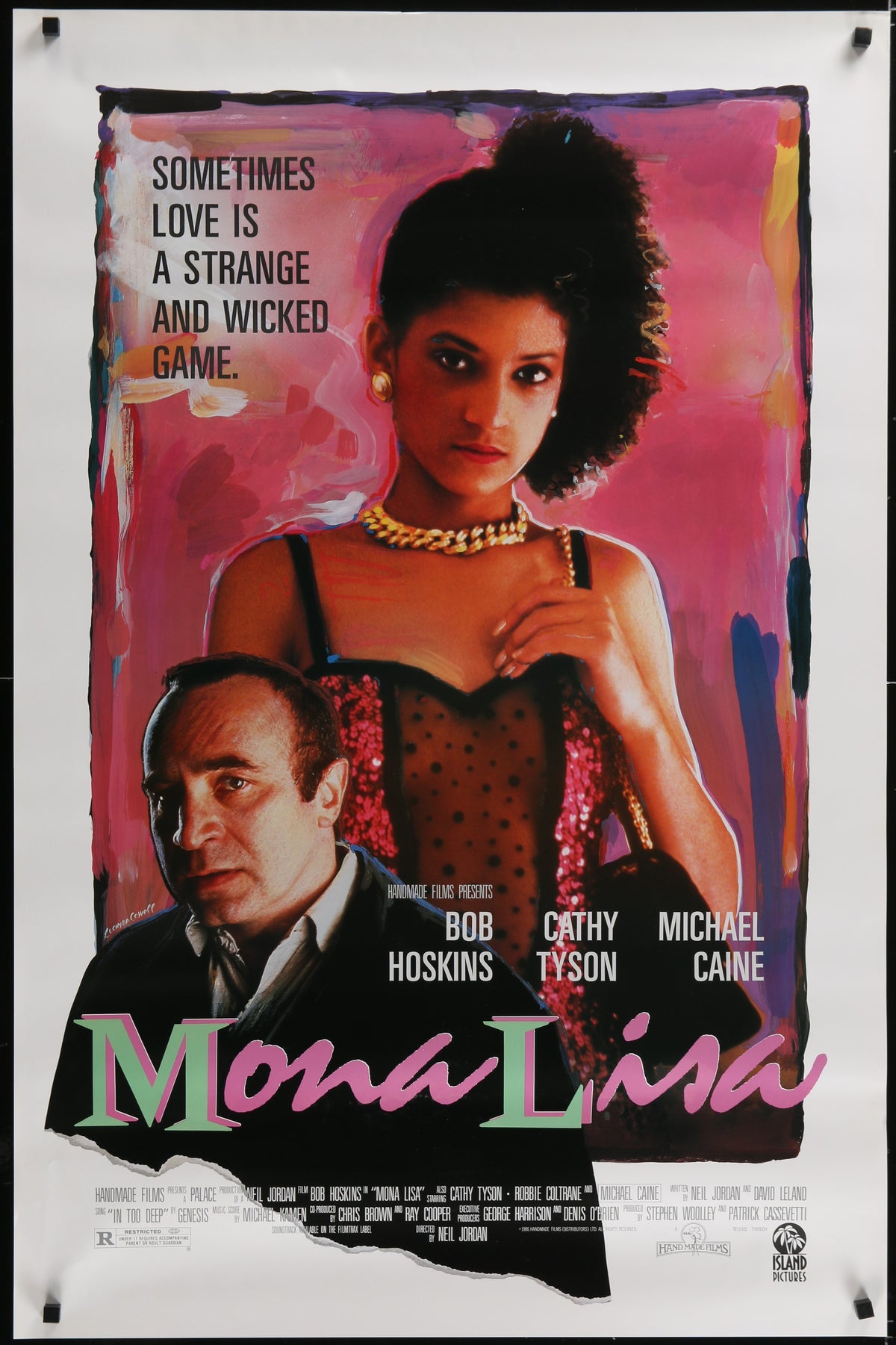 Mona Lisa (1986) Original US One Sheet Movie Poster 27 x 41