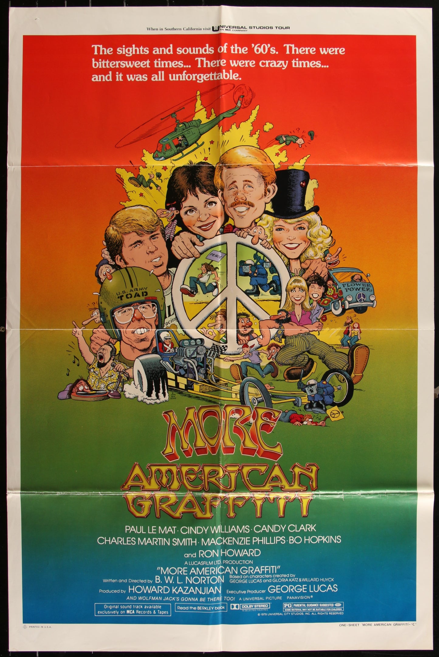 More American Graffiti (1979) Original US One Sheet Movie Poster