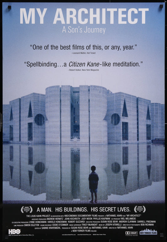 My Architect (2003) Original US One Sheet Movie Poster 27 x 39½