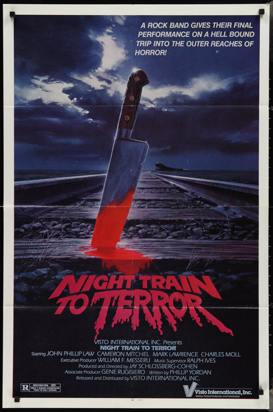 Night Train To Terror (1984) Original US One Sheet Movie Poster