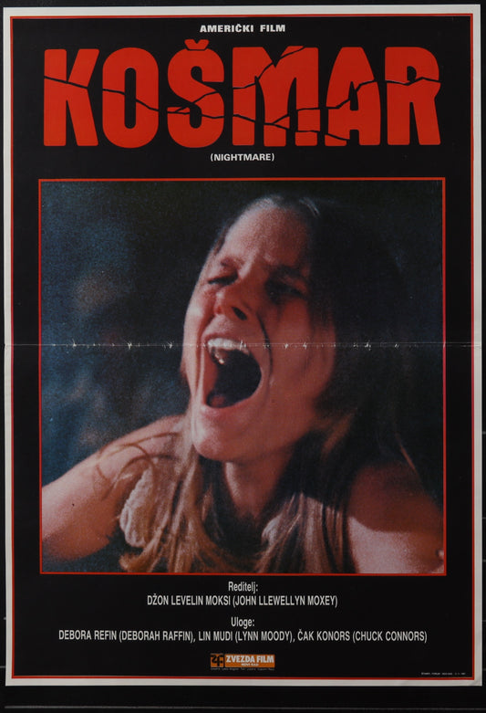 Nightmare In Badham County (1976) Original Yugoslav Movie Poster
