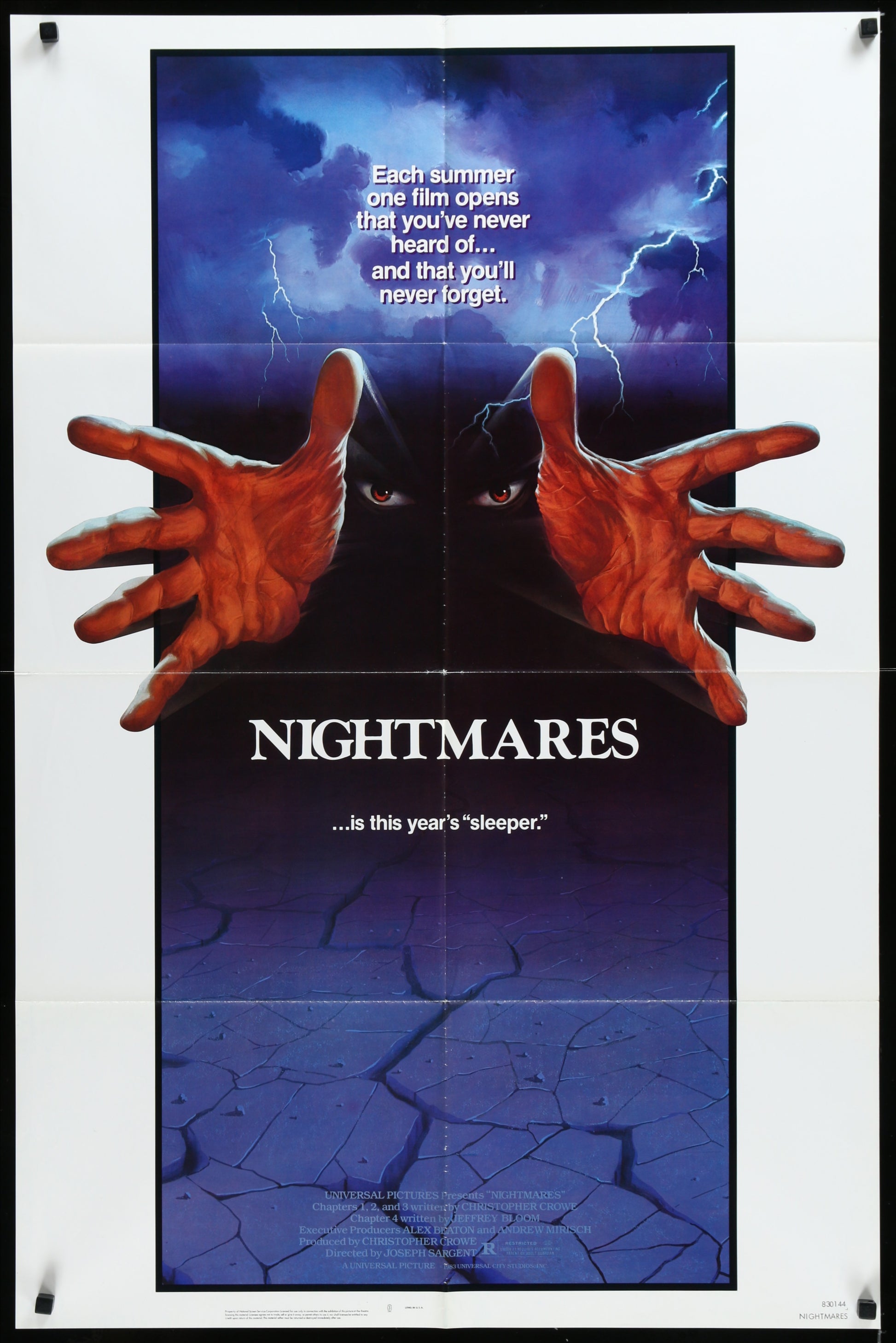Nightmares (1983) Original US One Sheet Cinema Poster