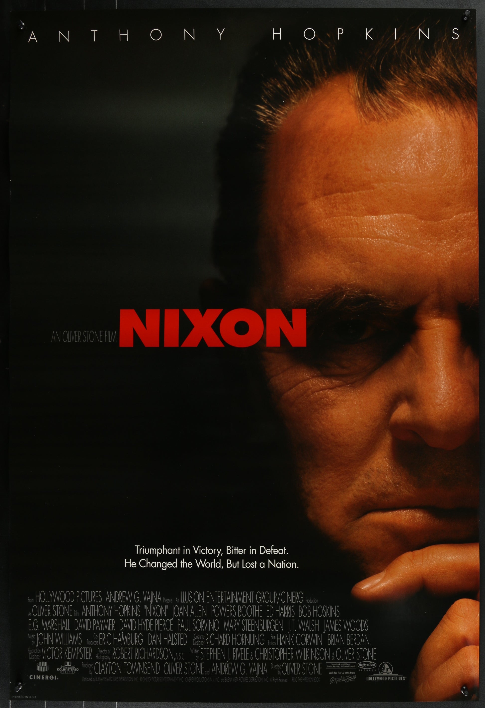 Nixon (1995) Original US One Sheet Movie Poster 27 x 40
