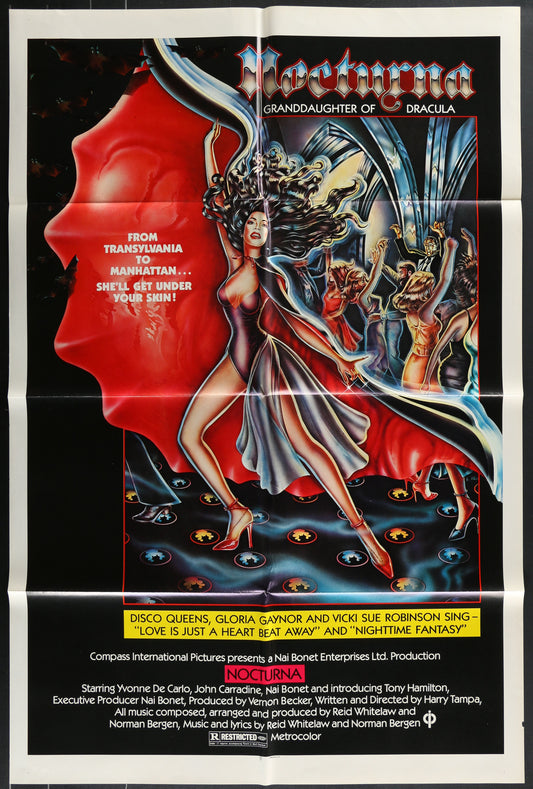 Nocturna (1979) Original US One Sheet Movie Poster 27x41