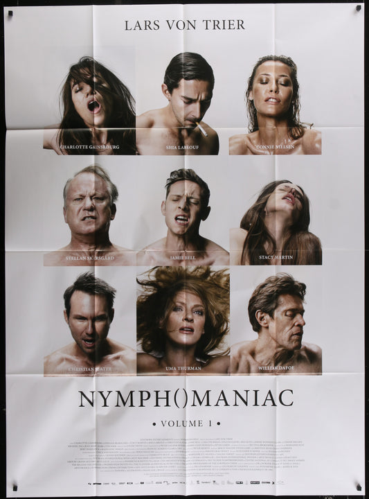Nymphomaniac: Vol. I (2013) Original French Grande Movie Poster 116 x 157 cm