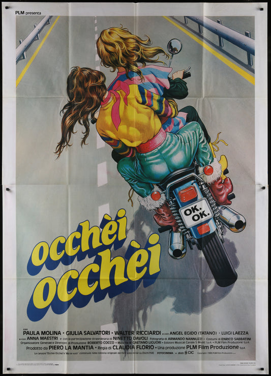 Occhéi, Occhéi (1983) Original Italian 4-Fogli Movie Poster