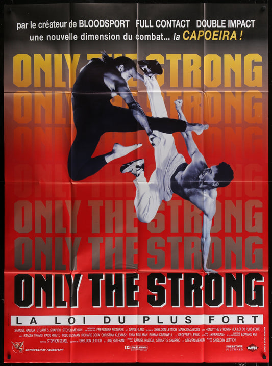 Only the Strong (1995) Original French Grande Movie Poster 116 x 156 cm