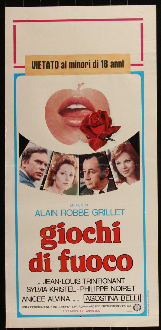 Playing With Fire (1975) Original US One Sheet Movie Poster
