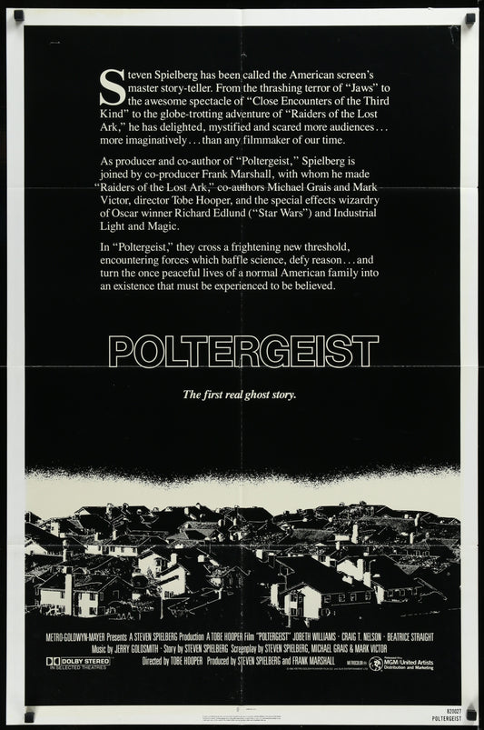 Poltergeist (1982) Original US One Sheet Movie Poster