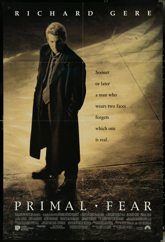 Primal Fear (1996) Original US One Sheet Movie Poster