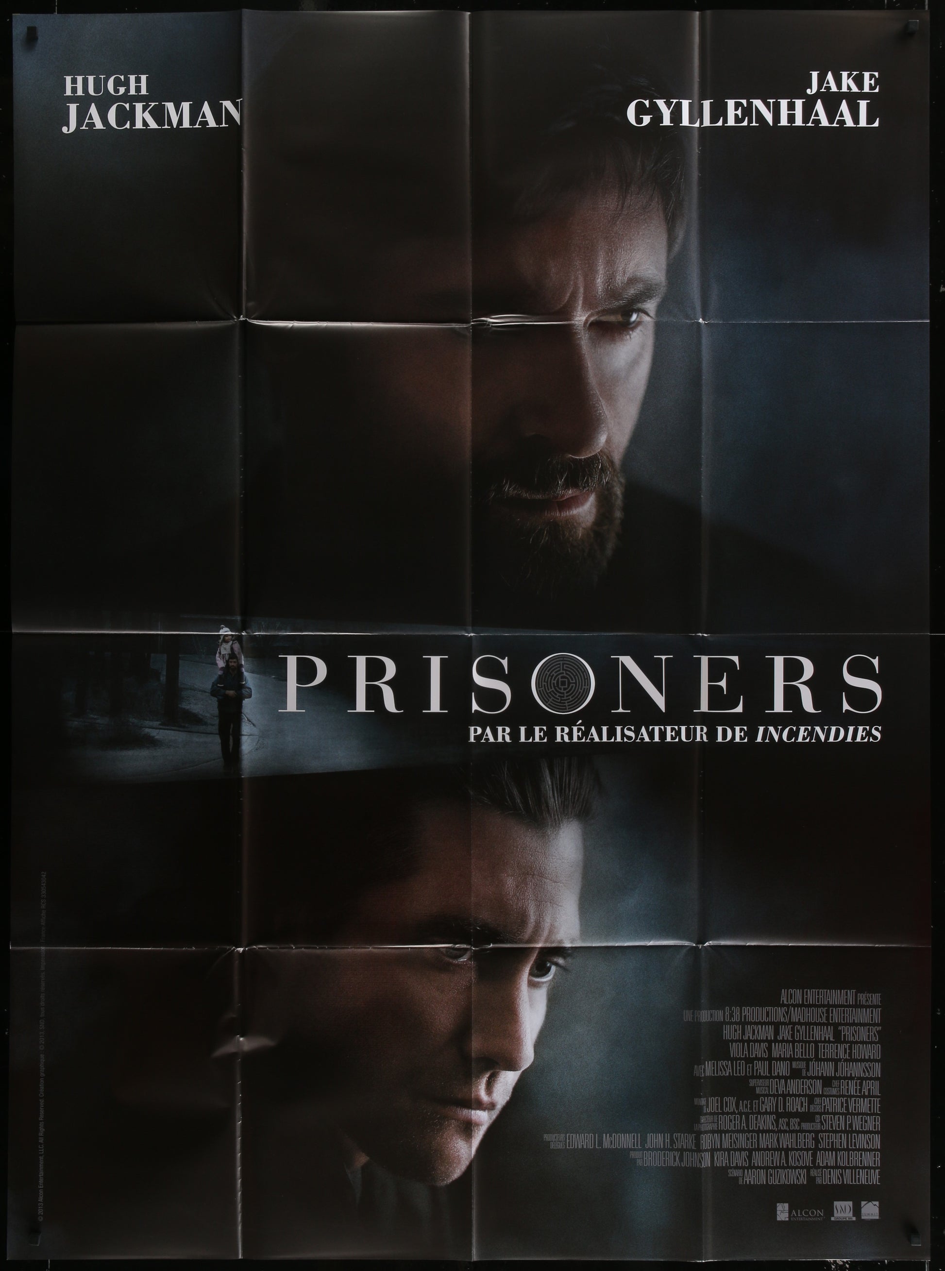 Prisoners (2013) Original French Grande Movie Poster 117 x 159 cm